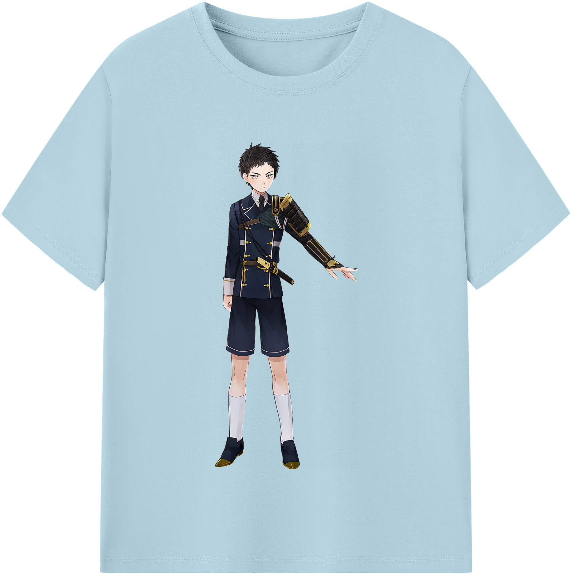 （画像用） 刀剣乱舞 Touken Ranbu 綿100％半袖Tシャツ（フロントプリント）